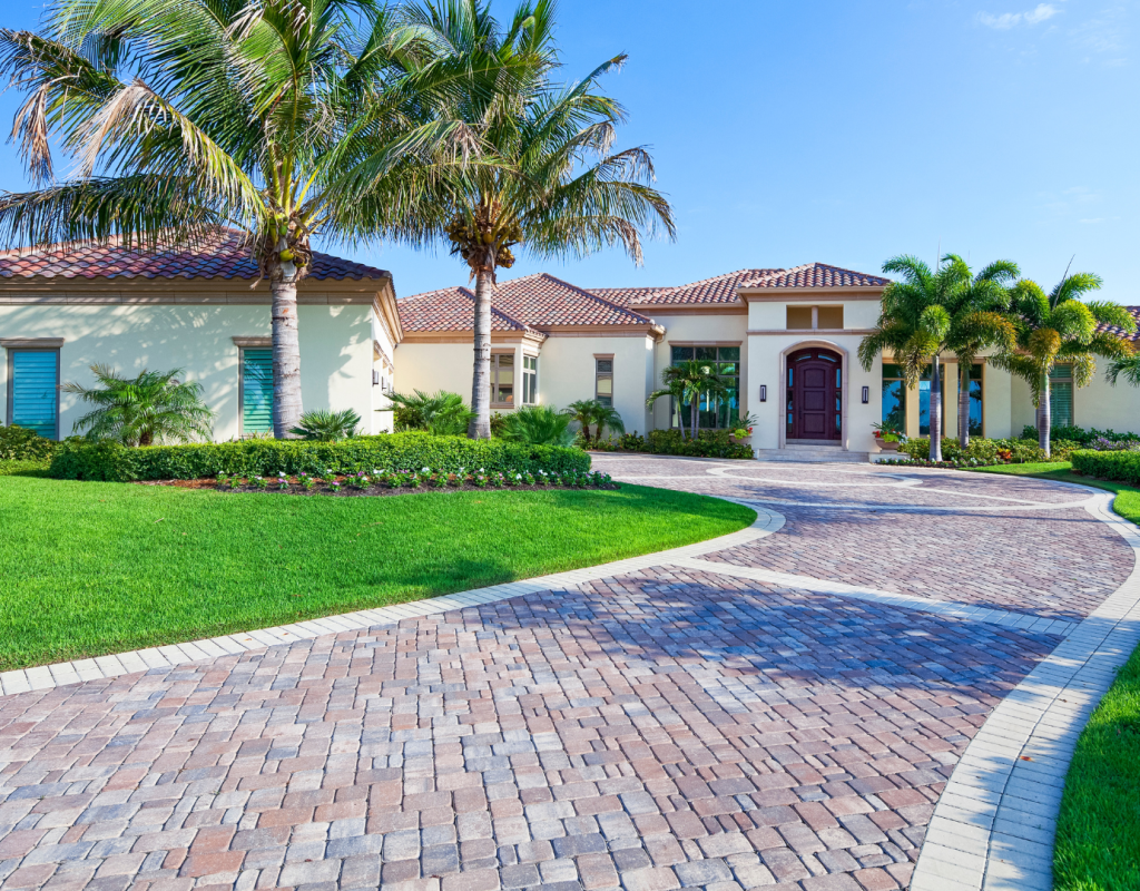 Elite Lawn Pros LLC team landscaping a property in Osceola County, FL